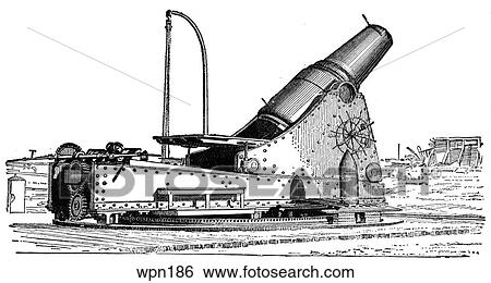 Breech-Loading 12-Inch Mortar (Howitzer), American Civil War View Large Illustration Stock Illustration - Breech-Loading 12-Inch Mortar (Howitzer), American Civil War. Fotosearch
