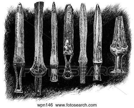 Bronze Swords, Ireland View Large Illustration Stock Illustration - Bronze Swords, Ireland. Fotosearch