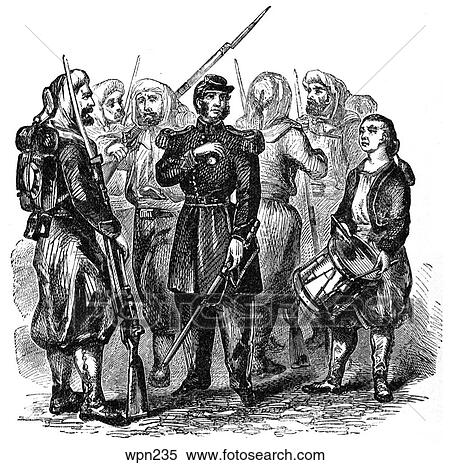 Stock Illustration - Duryee`s Zouaves, American Civil War. Fotosearch
