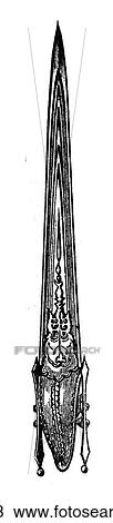Gauntlet Sword View Large Illustration Stock Illustration - Gauntlet Sword. Fotosearch