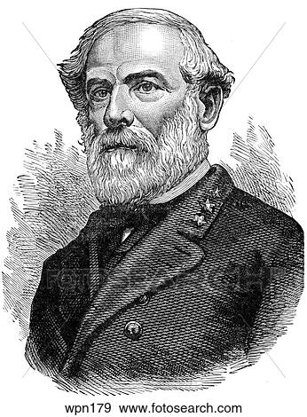 General Robert E. Lee View Large Illustration Stock Illustration - General Robert E. Lee. Fotosearch