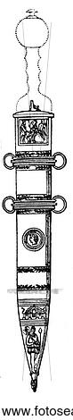 Clipart - Roman Sword--The Sword of Tiberius. Fotosearch