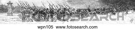 Russian Soldiers Marching Exiles into Siberia View Large Illustration Stock Illustration - Russian Soldiers Marching Exiles into Siberia. Fotosearch