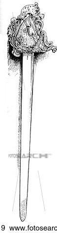 Scottish Broadsword View Large Illustration Stock Illustration - Scottish Broadsword. Fotosearch
