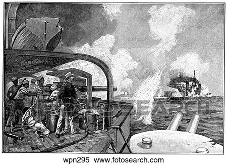 The Battle of Santiago, Spanish-American War View Large Illustration Stock Illustration - The Battle of Santiago, Spanish-American War. Fotosearch