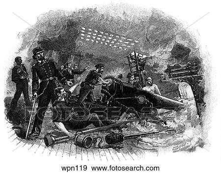 The Civil War: Inside the Albemarle Casemate, 1864 View Large Illustration Stock Illustration - The Civil War: Inside the Albemarle Casemate, 1864. Fotosearch