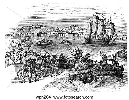 The French Army Retreating from Quebec, the Seven Years War View Large Illustration Stock Illustration - The French Army Retreating from Quebec, the Seven Years War. Fotosearch
