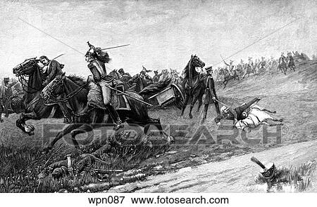 The Waterloo Campaign, 1815: Blucher Unhorsed at Ligny View Large Illustration Stock Illustration - The Waterloo Campaign, 1815: Blucher Unhorsed at Ligny. Fotosearch