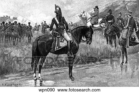 Clipart - The Waterloo Campaign, 1815: Napoleon Conducting the Pursuit. Fotosearch