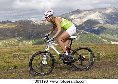 riding mountain bike