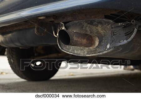 car exhaust pipe