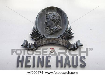 Germany North Rhine Westphalia Duesseldorf Heine Haus Birth