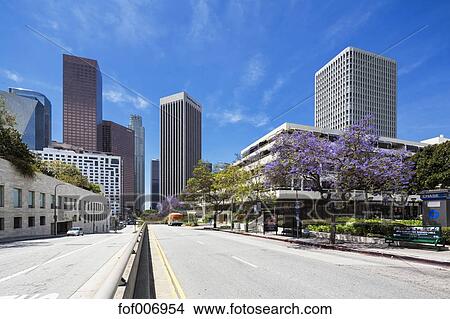 Usa California Los Angeles Music Center With Bank Of America