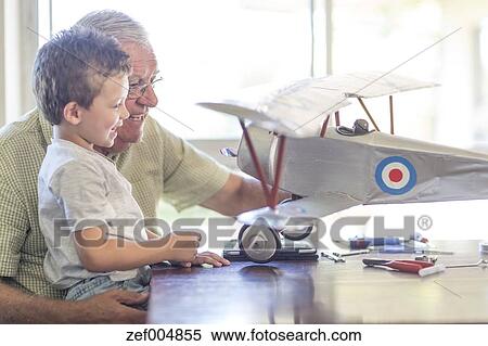 model airplane building