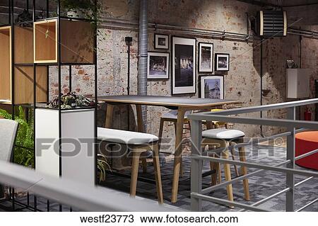 Modernes Buro Loft Start Up Kreatives Arbeiten Business Stock Image Westf Fotosearch