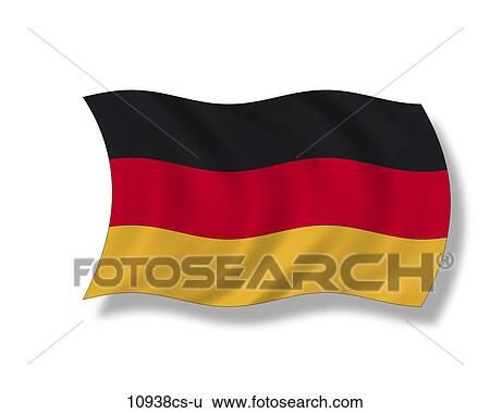 イラスト ドイツの旗 イラスト cs U Fotosearch