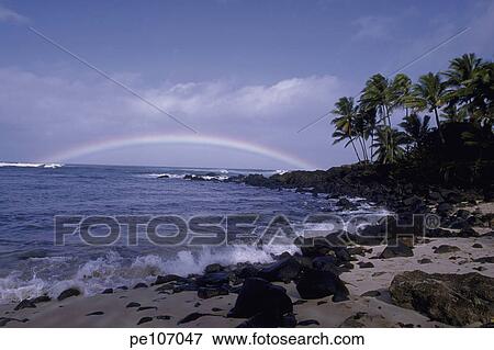 Stock Photo - background, bay, beach, beauty, blue, cloud, coast. Fotosearch