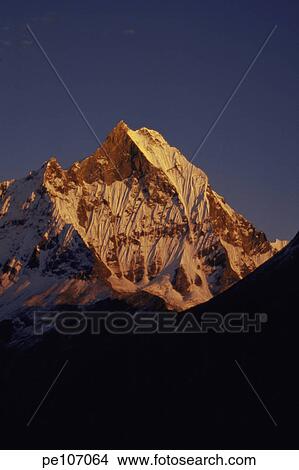 Picture - blue, adventure, beauty, background, alpine, dark, achievement. Fotosearch
