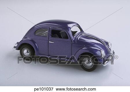 Stock Photo - beetle, blue, car, child, dark, freedom, fun. Fotosearch