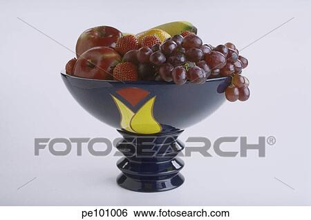 Stock Photograph - black, apple, background, assorted, arrangement, blue, agriculture. Fotosearch