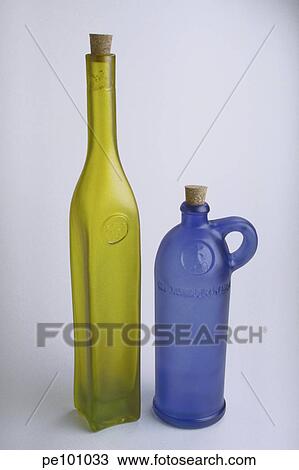 blue, bottle, contrast, cork, glass View Large Photo Image Stock Image - blue, bottle, contrast, cork, glass. Fotosearch