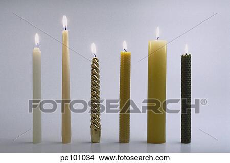 Picture - candle, dine, fire, height. Fotosearch