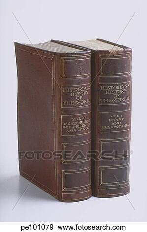 Stock Photo - corporate, antique, business, book, blue, encyolpaedia, achievement. Fotosearch
