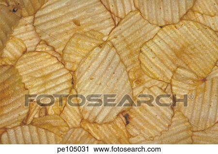Stock Image - background, chip, contrast, food, indoor, party. Fotosearch
