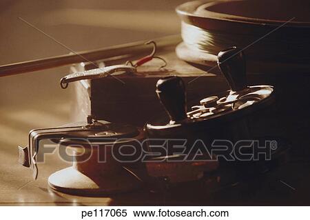Stock Photography - arrangement, fitness, fish, assorted, antique. Fotosearch