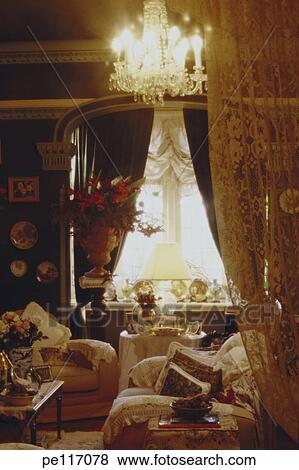 Stock Photo - arrangement, room, interior, assorted, antique. Fotosearch
