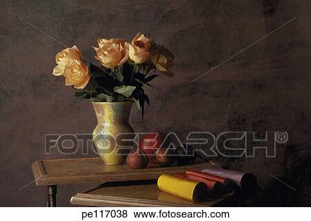 Stock Photo - food, arrangement, flower, assorted, art, antique. Fotosearch