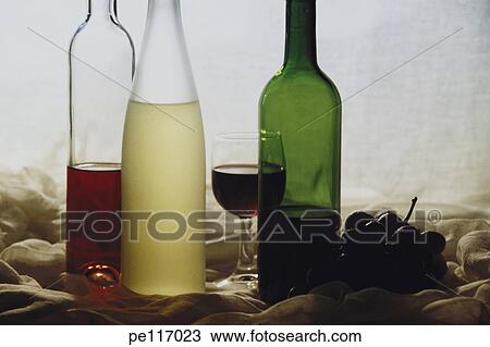 Stock Image - green, assorted, grape, drink, beverage, arrangement. Fotosearch