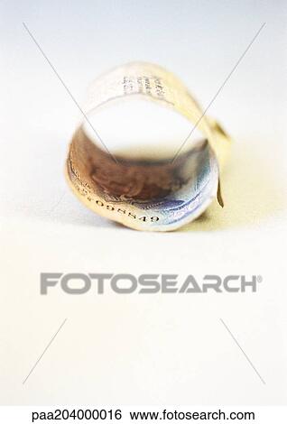 Rolled banknote, close-up View Large Photo Image Stock Photograph - Rolled banknote, close-up. Fotosearch