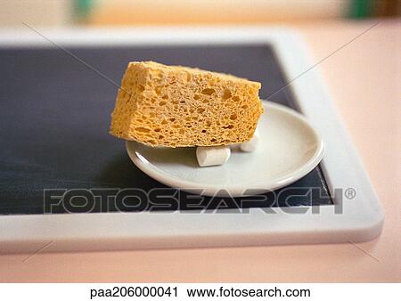 Blackboard, chalk and sponge, close-up View Large Photo Image Stock Image - Blackboard, chalk and sponge, close-up. Fotosearch