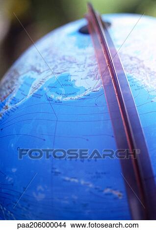 Globe, close-up. View Large Photo Image Picture - Globe, close-up.. Fotosearch