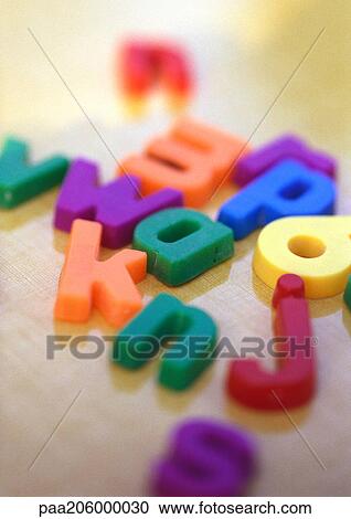 Plastic letters, close-up View Large Photo Image Stock Image - Plastic letters, close-up. Fotosearch