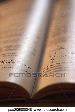 Textbook, close-up View Large Photo Image Stock Photo - Textbook, close-up. Fotosearch