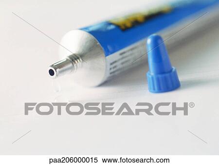 Tube of glue, close-up View Large Photo Image Stock Photography - Tube of glue, close-up. Fotosearch