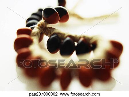 Beaded bracelet, close-up View Large Photo Image Stock Image - Beaded bracelet, close-up. Fotosearch