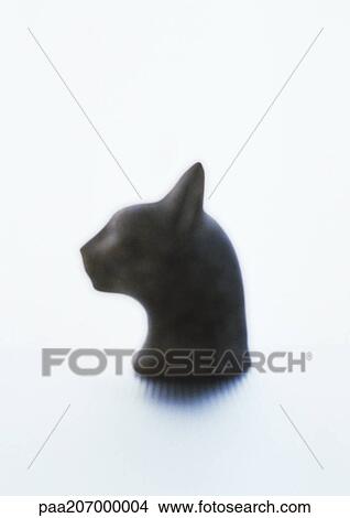 Cat head statuette, blurred View Large Photo Image Picture - Cat head statuette, blurred. Fotosearch