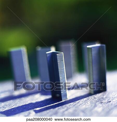 Staples, close-up. View Large Photo Image Stock Image - Staples, close-up.. Fotosearch