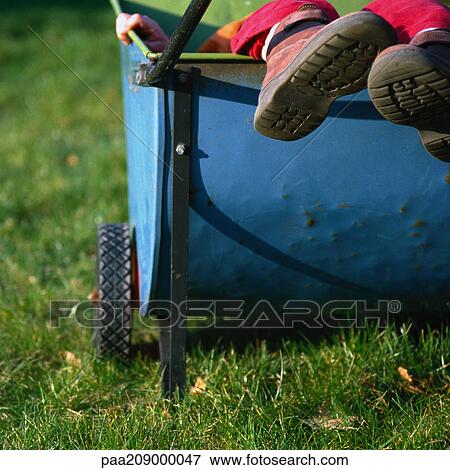 Child's feet sticking out of cart. View Large Photo Image Stock Photo - Child's feet sticking out of cart.. Fotosearch