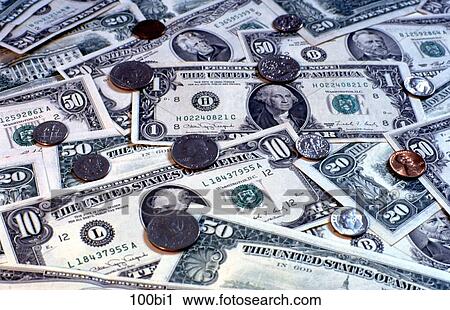 American Dollars and Coins View Large Photo Image Stock Image - American Dollars and Coins. Fotosearch