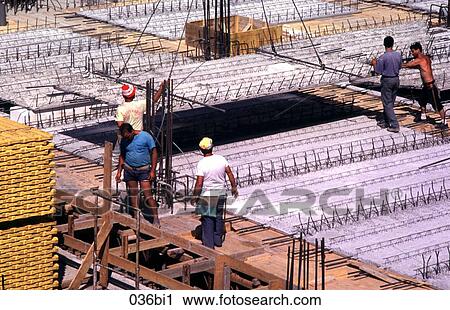 Building Site Workers Laying Foundations Italy View Large Photo Image Stock Image - Building Site Workers Laying Foundations Italy. Fotosearch