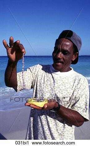 Trader Selling Coral Jewellery Caribbean View Large Photo Image Stock Image - Trader Selling Coral Jewellery Caribbean. Fotosearch