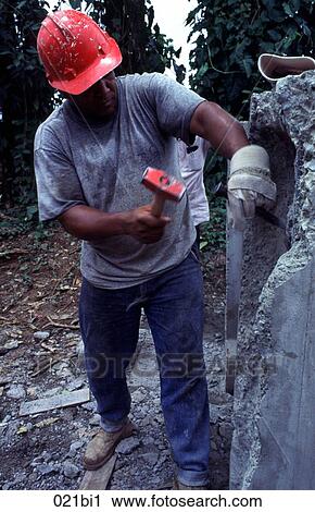 Working Hammering on a Highway View Large Photo Image Stock Image - Working Hammering on a Highway. Fotosearch