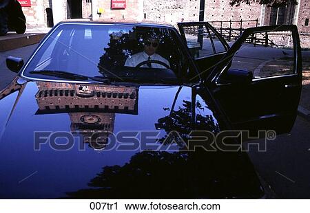Chauffeur in Car Waiting Milan Italy View Large Photo Image Stock Image - Chauffeur in Car Waiting Milan Italy. Fotosearch