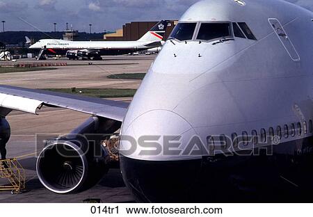 Front of Jumbo Jet at the Airport View Large Photo Image Stock Image - Front of Jumbo Jet at the Airport. Fotosearch