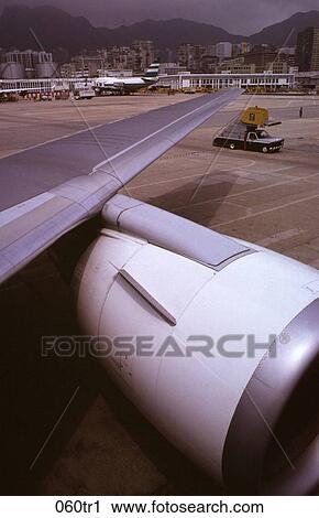 Graphic View of Aeroplane Wing and Engine Hong Kong View Large Photo Image Stock Image - Graphic View of Aeroplane Wing and Engine Hong Kong. Fotosearch