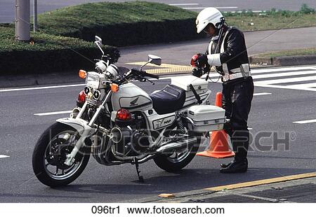 Motorbike and Traffic Policeman Tokyo Japan View Large Photo Image Stock Image - Motorbike and Traffic Policeman Tokyo Japan. Fotosearch
